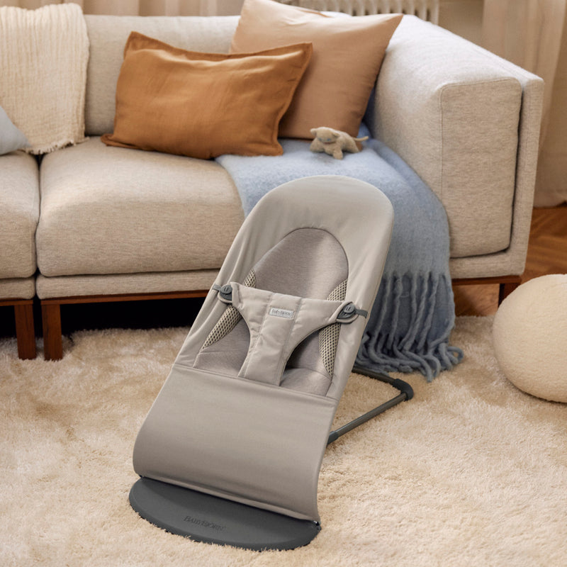 Bouncer Balance Soft | Woven/Jersey, Tri-Fabric - Sand Grey