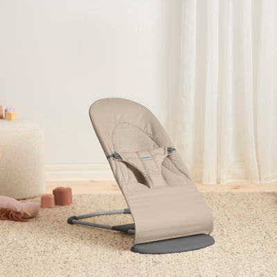 Bouncer Balance Soft | Woven/Jersey, Tri-Fabric - Sand Grey