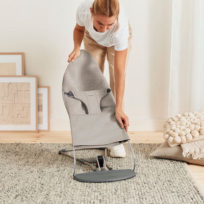 Bouncer Bliss | 3D Jersey - Sand Grey