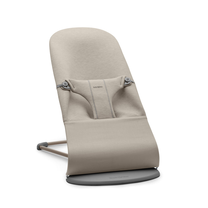 BabyBjorn Bouncer Bliss Sand Grey - Swanky Boutique Malta