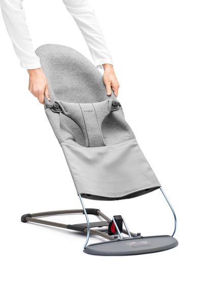 Fabric Seat for BabyBjorn Bouncer Bliss | 3D Jersey - Light Grey
