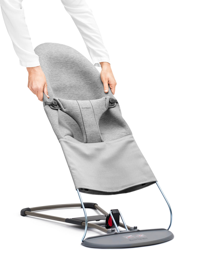 Fabric Seat for BabyBjorn Bouncer Bliss | 3D Jersey - Light Grey