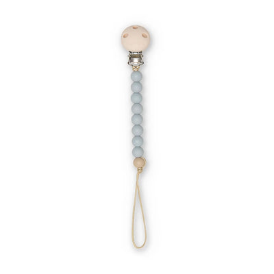 That's Mine - Pacifier Strap, Cotton - Light Blue  - Swanky Boutique