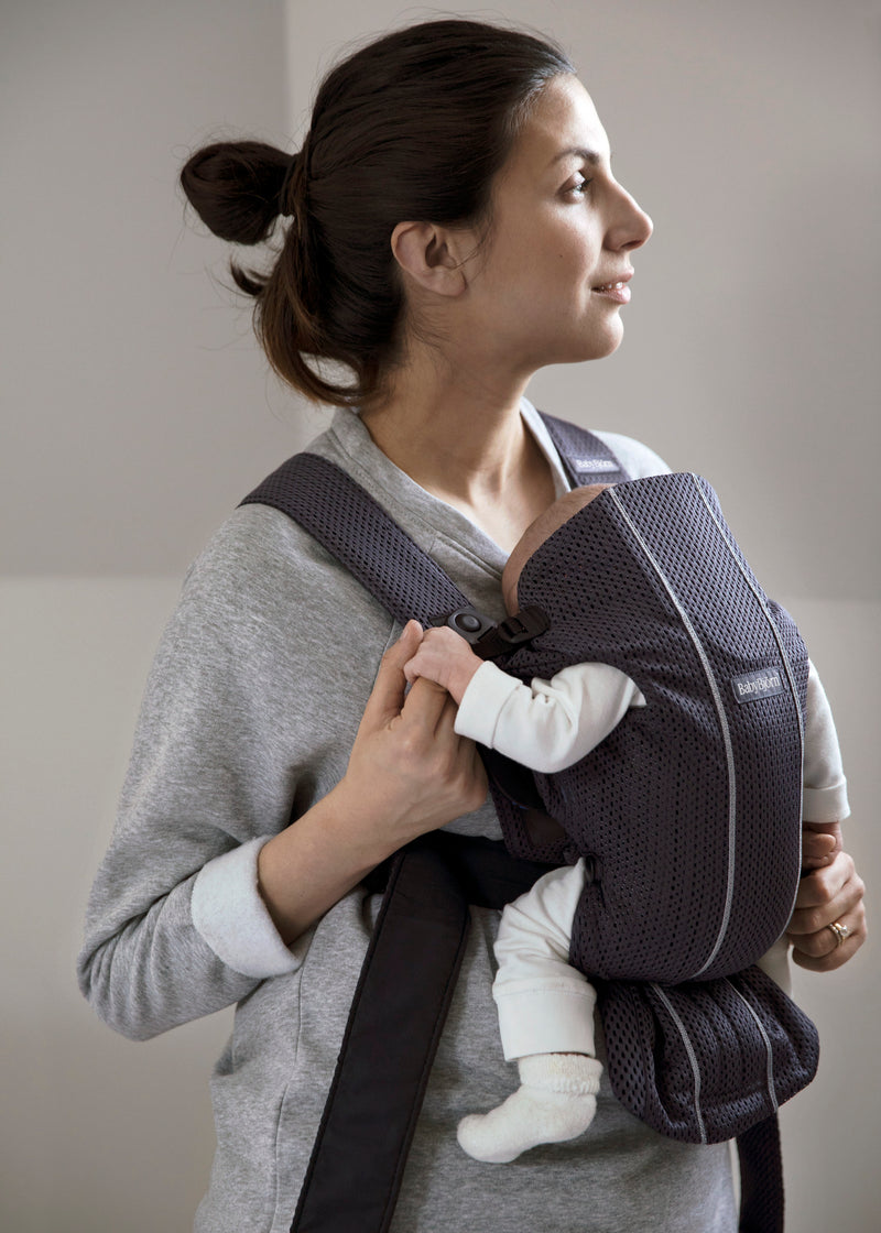 Baby Carrier Mini | 3D Mesh - Anthracite (0-12 Months)