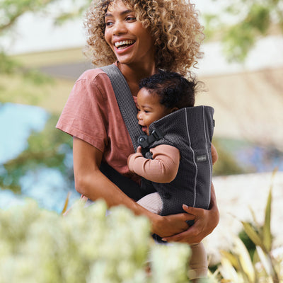 Baby Carrier Mini | 3D Mesh - Anthracite (0-12 Months)