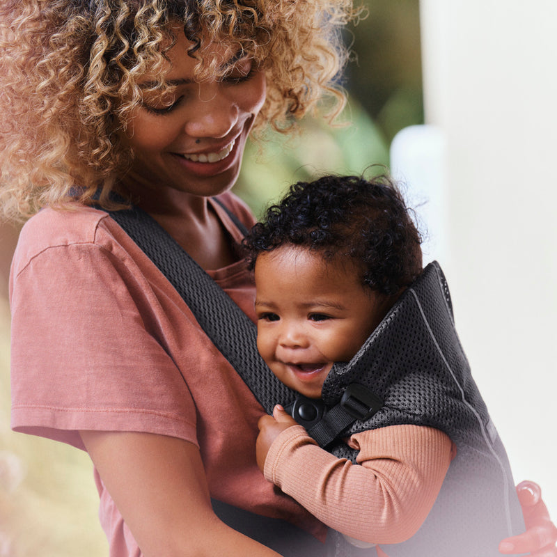 Baby Carrier Mini | 3D Mesh - Anthracite (0-12 Months)