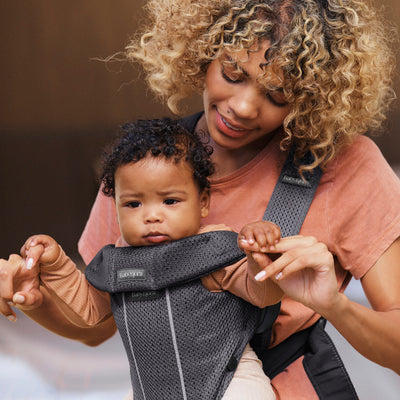 Baby Carrier Mini | 3D Mesh - Anthracite (0-12 Months)