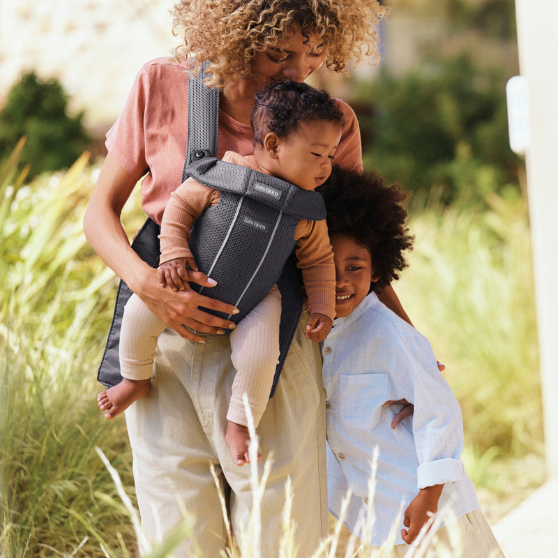 Baby Carrier Mini | 3D Mesh - Anthracite (0-12 Months)
