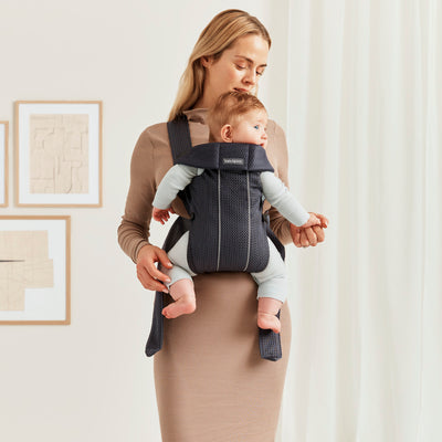 Baby Carrier Mini | 3D Mesh - Anthracite (0-12 Months)
