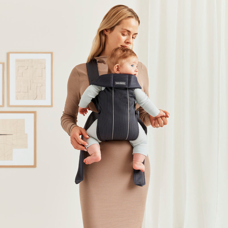 Baby Carrier Mini | 3D Mesh - Anthracite (0-12 Months)