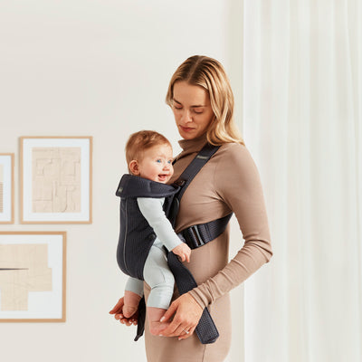 Baby Carrier Mini | 3D Mesh - Anthracite (0-12 Months)