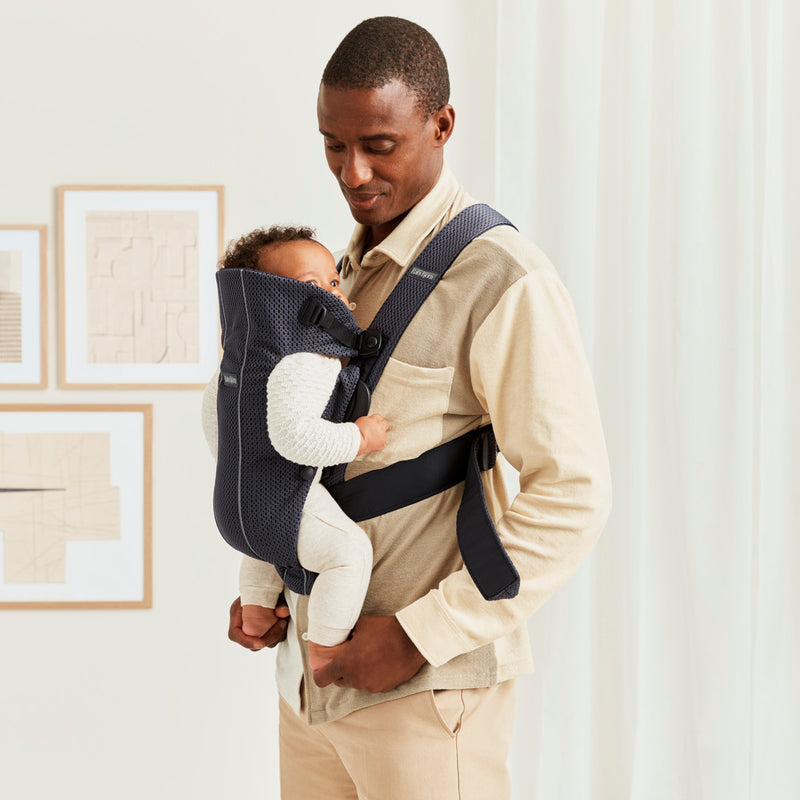 Baby Carrier Mini | 3D Mesh - Anthracite (0-12 Months)