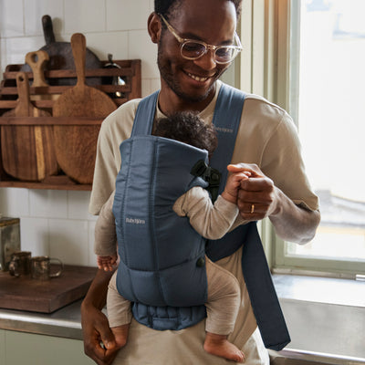 Baby Carrier Mini | Woven - Vintage Indigo (0-12 Months)