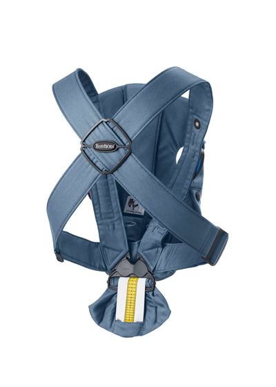 Baby Carrier Mini | Woven - Vintage Indigo (0-12 Months)