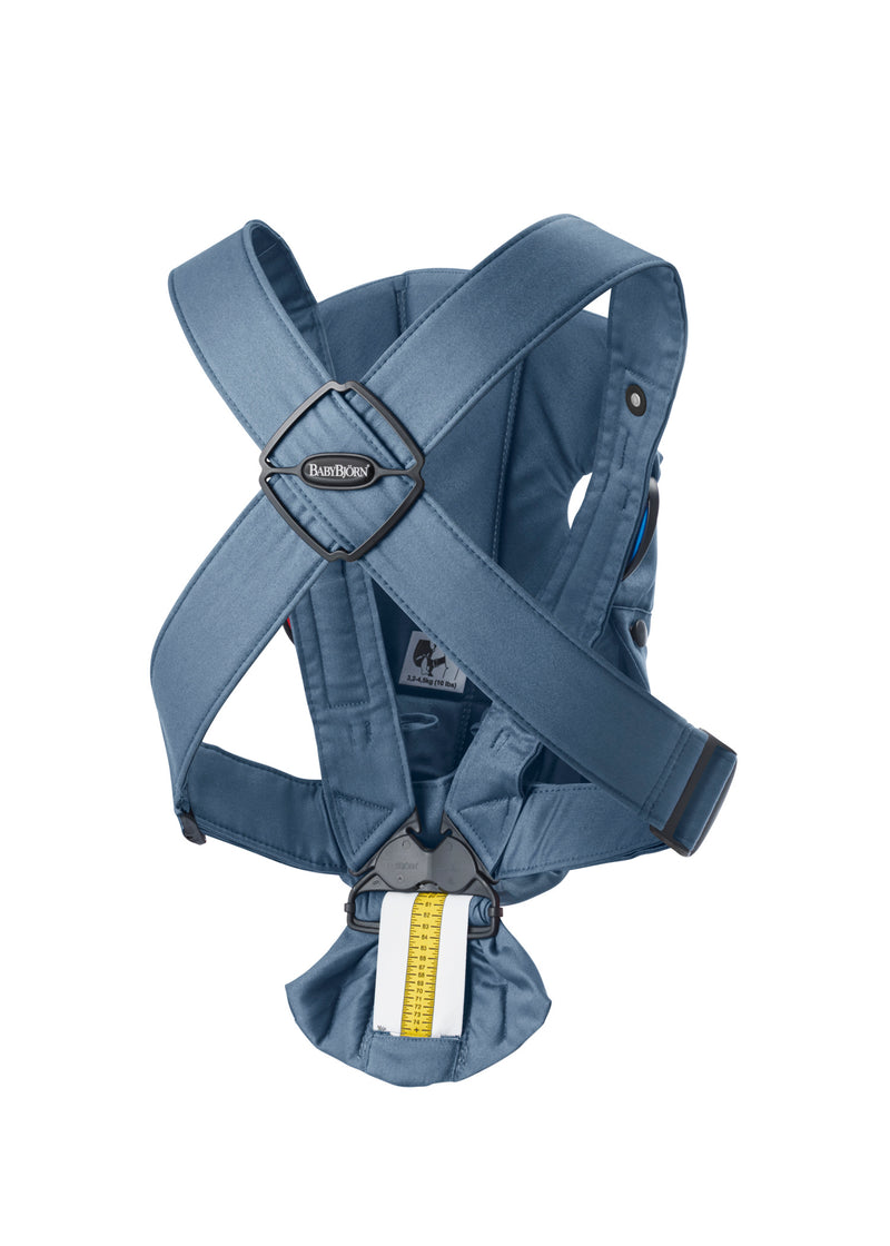 Baby Carrier Mini | Woven - Vintage Indigo (0-12 Months)