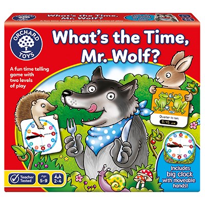 orchard toys - Game (Board Game) - What's the Time, Mr Wolf (5-9 Years) - swanky boutique malta