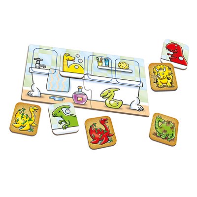 Game (Counting Game) - Dirty Dinos (3-6 Years)