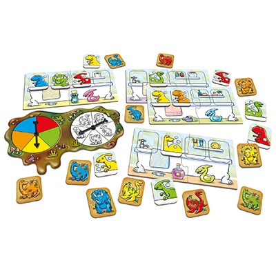Game (Counting Game) - Dirty Dinos (3-6 Years)
