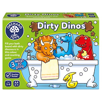 Game (Counting Game) - Dirty Dinos (3-6 Years)