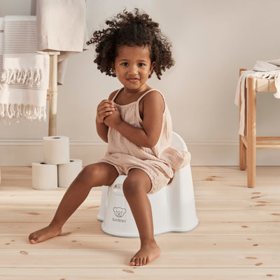 Potty Chair - White/ Grey