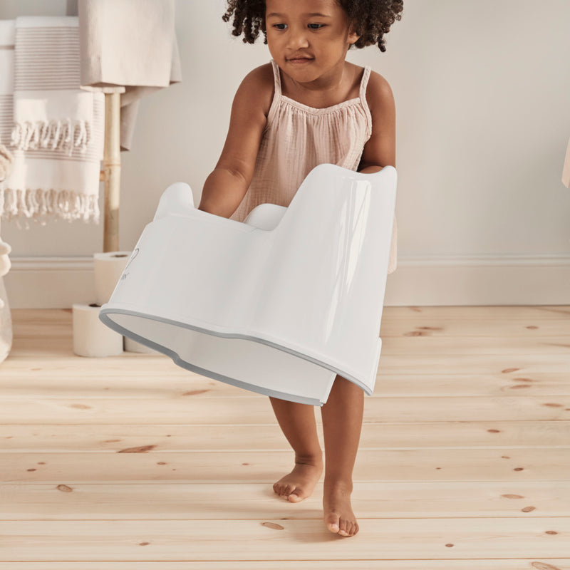 Potty Chair - White/ Grey