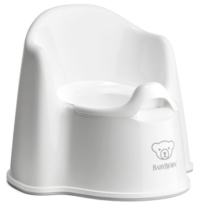Potty Chair - White/ Grey