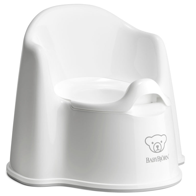 Potty Chair - White/ Grey