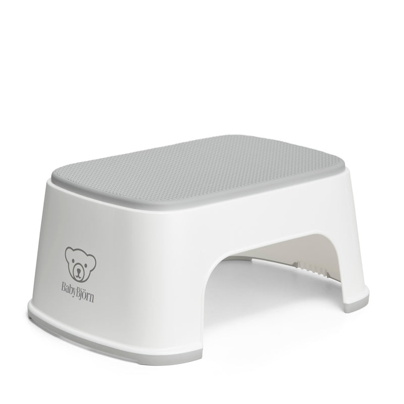 Step Stool - White/ Grey