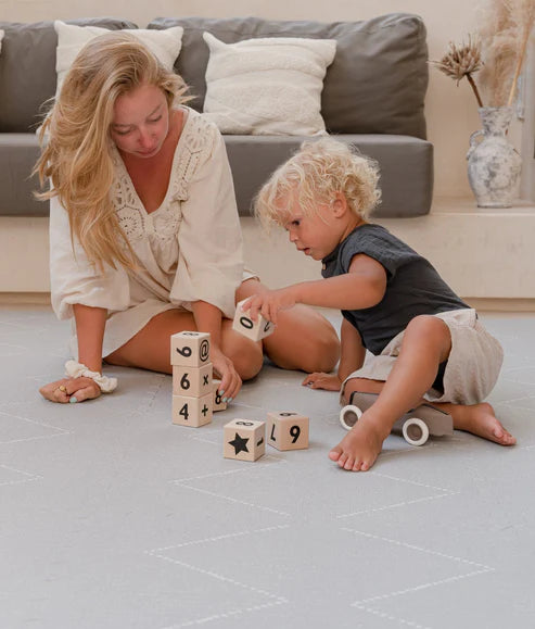 Toddlekind - Premium Foam Playmats | Tulum - Stone - Swanky Boutique