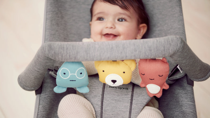 Toy Bar for BabyBjorn Bouncer - Soft Friends