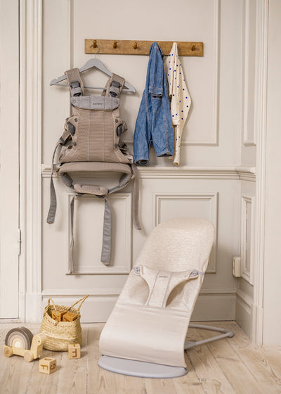 Baby Carrier Harmony | 3D Mesh - Grey/ Beige (0-3 Years)