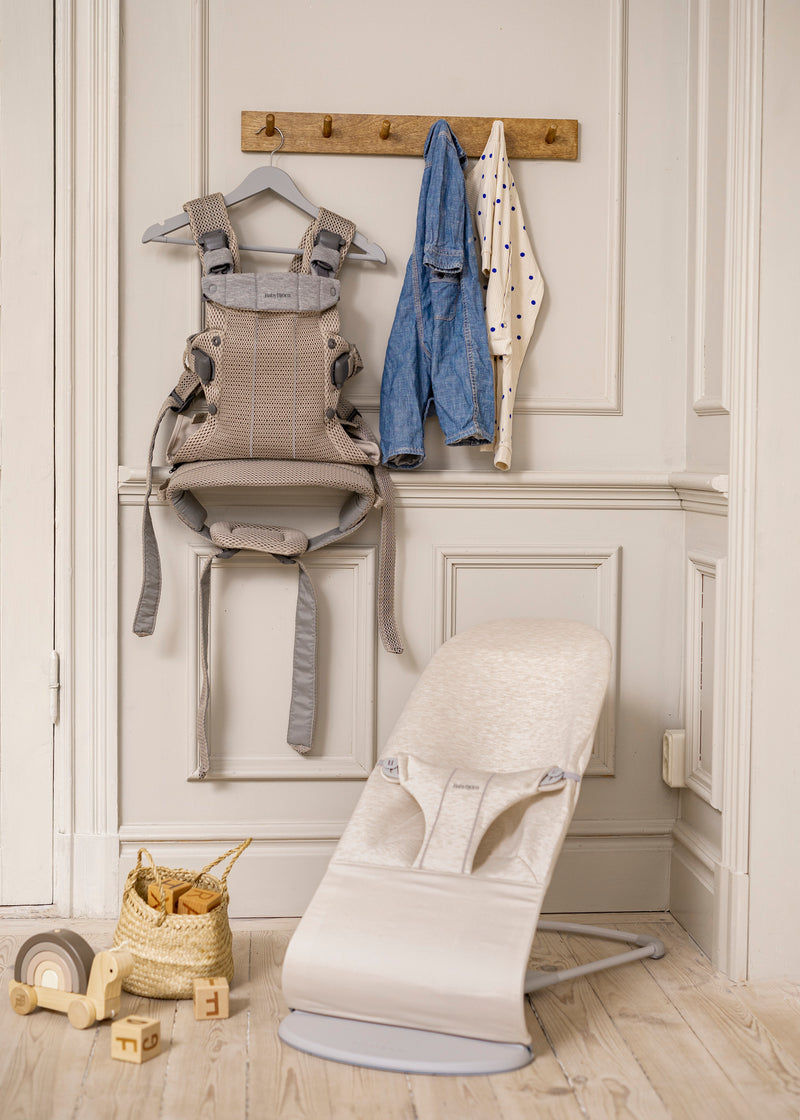 Baby Carrier Harmony | 3D Mesh - Grey/ Beige (0-3 Years)