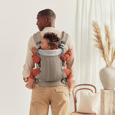Baby Carrier Harmony | 3D Mesh - Grey/ Beige (0-3 Years)