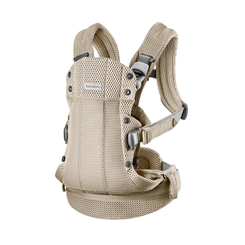Baby Carrier Harmony | 3D Mesh - Grey/ Beige (0-3 Years)