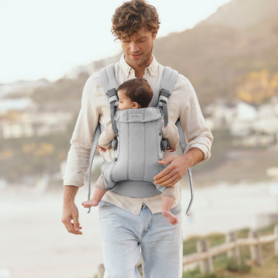 Baby Carrier Harmony | Woven Melange - Light Grey (0-3 Years)