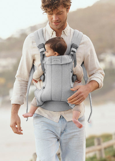 Baby Carrier Harmony | Woven Melange - Light Grey (0-3 Years)