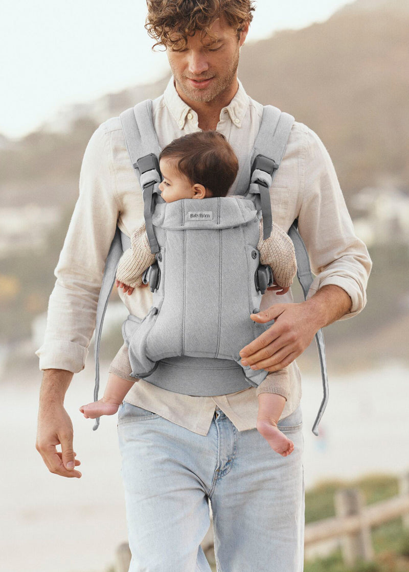 Baby Carrier Harmony | Woven Melange - Light Grey (0-3 Years)