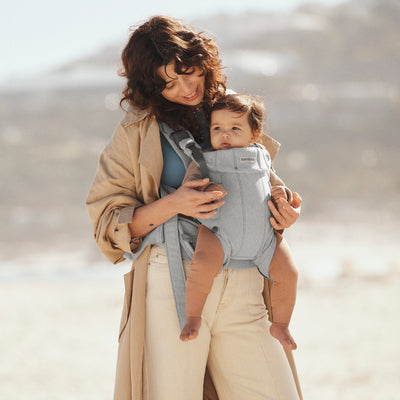 Baby Carrier Harmony | Woven Melange - Light Grey (0-3 Years)
