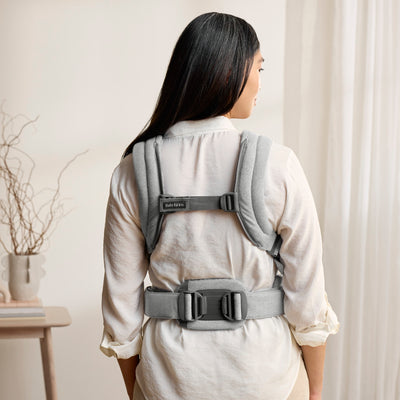 Baby Carrier Harmony | Woven Melange - Light Grey (0-3 Years)