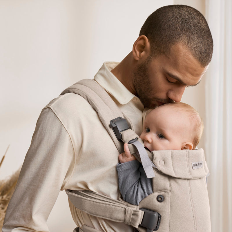 Baby Carrier Harmony | Woven Melange - Light Beige (0-3 Years)