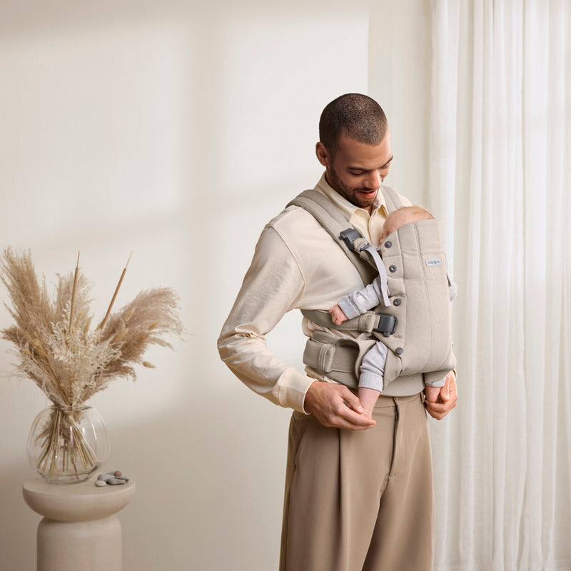 Baby Carrier Harmony | Woven Melange - Light Beige (0-3 Years)