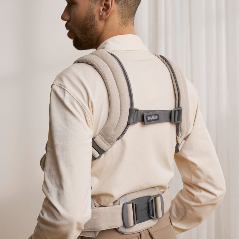 Baby Carrier Harmony | Woven Melange - Light Beige (0-3 Years)