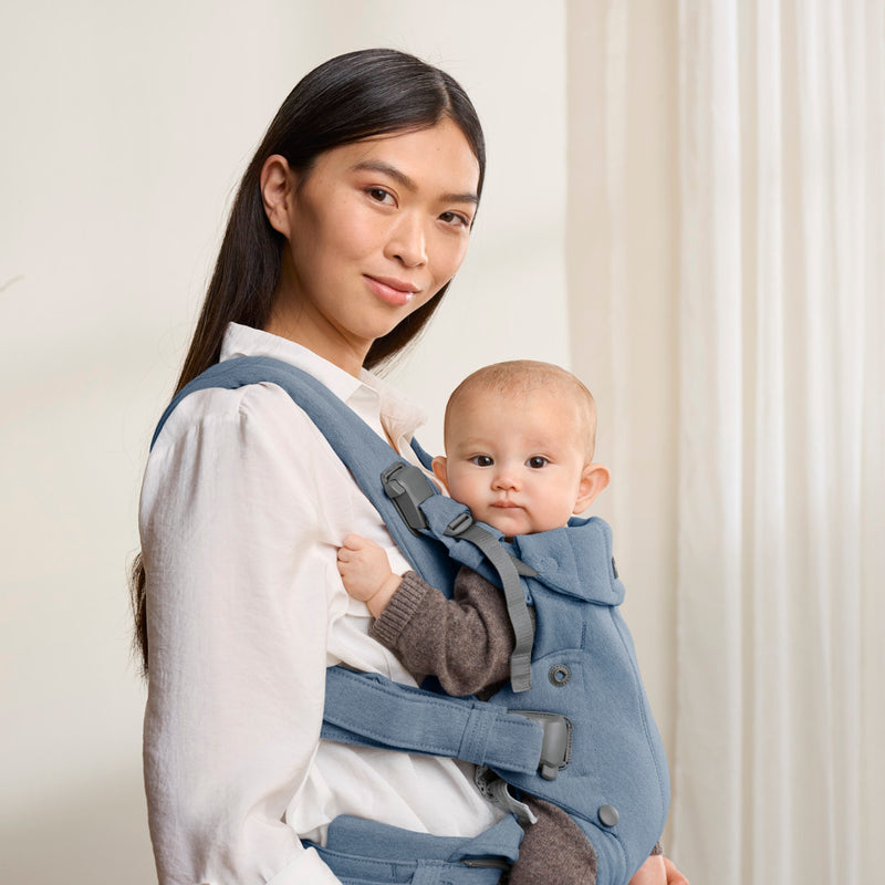 Baby Carrier Harmony | Woven Melange - Blue (0-3 Years)