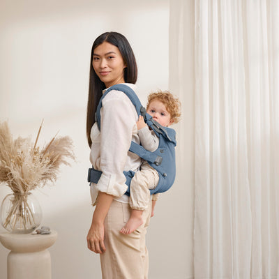 Baby Carrier Harmony | Woven Melange - Blue (0-3 Years)