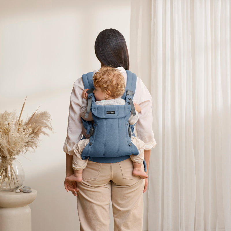 Baby Carrier Harmony | Woven Melange - Blue (0-3 Years)