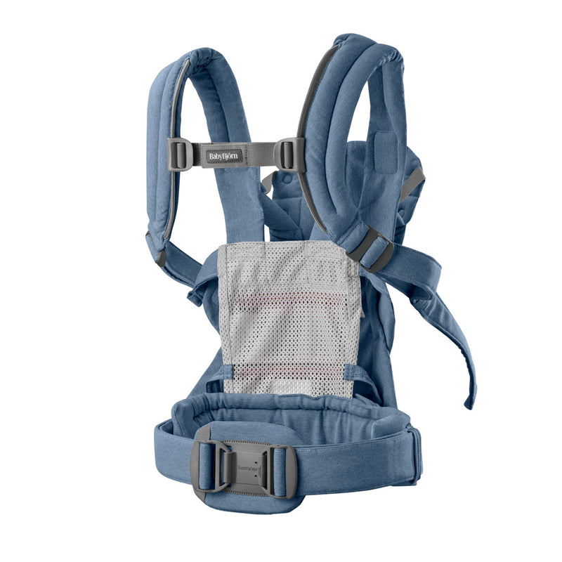 Baby Carrier Harmony | Woven Melange - Blue (0-3 Years)
