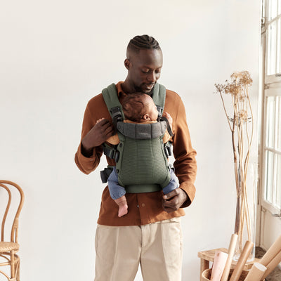 Baby Carrier Harmony | 3D Mesh - Dark Green (0-3 Years)
