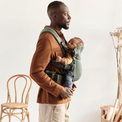 Baby Carrier Harmony | 3D Mesh - Dark Green (0-3 Years)