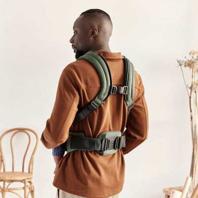 Baby Carrier Harmony | 3D Mesh - Dark Green (0-3 Years)