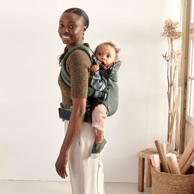 Baby Carrier Harmony | 3D Mesh - Dark Green (0-3 Years)